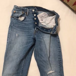 Five button, high rise Levi’s